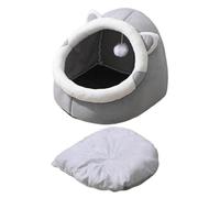 Cat Cave Lavable Extra Calor, Suave Cama para Gatos Que Viven en casa | Suministros para Mascotas y cómodos para el Patio, el jardín de casa, el balcón, el Patio para los gat
