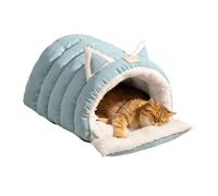 Cat Cave | Warm Semi Enclosed Plush Removable Washable Cute Tent
