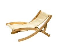 Cat Chair, Sisal Scratcher Lounger for Indoor Pets, Adjustable Foldable Bed, Cozy Furniture for Kitten, Puppy, Bunny, Space-Saving Design, 22.64x11.81x13.58 Inches