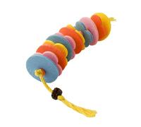 Cat Chew Toys - Interactive Rope with Bell, Biting Toy for Cats | Durable Soft Material Attribute, Interior Home Play Enrichment Uso Suitable All Breeds Kittens Pets Boredom Relief Fun Ejercise