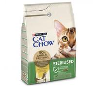 Cat Chow Sterilised - Pienso para gatos adultos esterilizados - Pollo - Cantidad: 2 x 15 kg