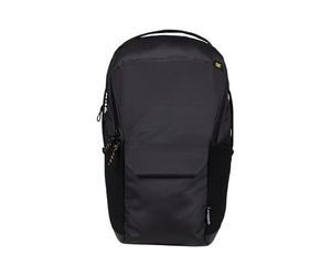 CAT City Bizz Mochila - Gris Oscuro Poliéster Reciclado con Cremallera Impermeable y Carrito Pass-Through