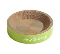 Cat Claw Board | Corrugated Scratch Pad Round Scratching Board | Round Scratching Pad and Lounge Bed | Cat Scratch Pad | Sustainable Recicled Supplies for Your Feline Friends