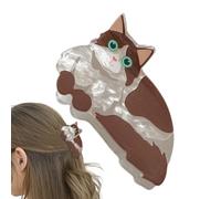 Cat Claw Clip - Acrylic 7x4cm | Hair Clip, Cute Cat Hair Jaw Clamp | Small Hairpins Hairgrips For Short Long Hairs Lovely Cats Claw Barrette For Daily Hairs Styling Home Use