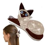 Cat Claw Clip - Acrylic 7x4cm | Hair Clip, Cute Cat Hair Jaw Clamp | Small Hairpins Hairgrips For Short Long Hairs Lovely Cats Claw Barrette For Daily Hairs Styling Home Use