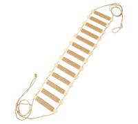 Cat Climbing Ladder - Wooden Indoor Cat Steps with Sisal Scratcher