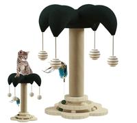 Cat Climbing Post | Sisal Cat Scratching Post | Multi-Levels Cat Tree | Tall Cat Climbing Tower, Wall-Mounted Cat Post, Cat Scratching Pole, Cat Activity Tree, Sturdy Cat Climbing Post