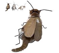 Cat Cockroach Clothing DIY Kit - Funny Pet Costume with Wings & Antenna, Halloween Craft Set for Cats & Small Dogs for Kitten Lovers(1*Set)