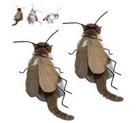 Cat Cockroach Clothing DIY Kit - Funny Pet Costume with Wings & Antenna, Halloween Craft Set for Cats & Small Dogs for Kitten Lovers(2*Set)