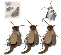 Cat Cockroach Clothing DIY Kit,Kitten Costume Accessories with Roach Wings and Antenna,Funny Cat Costume Accessories,Cosplay Halloween Party Decoration for Cats and Small Dog