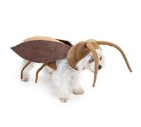 Cat Cockroach Costume, Funny Kitten Cape Craft Set Realistic Breathable Design, Pet Cosplay Outfit for Cats and Small Dogs, Ideal for Holidays, Parties, Home Entertainment, 44cm Polyester