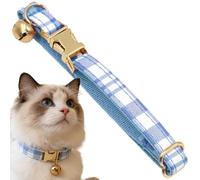 Cat Collar - Anti-Escape Kitten Neck Strap, Adjustable Kitten Collar for Small Cats, Safe and Comfortable Cat Accessory for Daily Wear, Night Walks, Vet Visits, Outdoor Garden, Park, Lawn