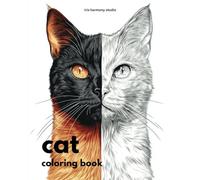 CAT Coloring Book for Adults: Different Breeds, 30 Large Beautiful Illustrations to Color