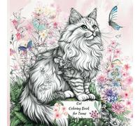 Cat Coloring Book for Teens: Experience Stress Relief through Relaxing and that Inspire Creativity and Encourage Mindfulness