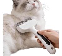 Cat Comb For Shedding - Non-Slip Dematting Shedding Brush, 8x17cm/3.14x 6.69inches Dog Comb Long Haired Cats - For Matted Long Short Puppy Kitten Pet Indoor Home Travel Daily Bathing