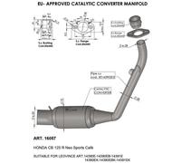 CAT CONV MANIFOLD Honda 16057
