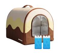 Cat Cooling House - Cave With Ice Crystal Box For Summer Pet Comfort