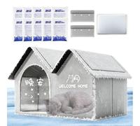 Cat Cooling House Insulated Removable Waterproof Ten Ice Packs To CiOxford