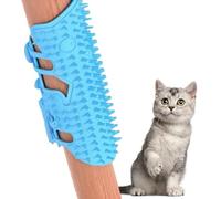 Cat Corner Brush - Cat Wall Brush | Cât Scratcher | Corner Scratching Aid With Silicone Comb, Adjustable Pet Itch Rub Tool, For Table Legs Climbing Frame, Removes Tangles Dirt Loose Hair