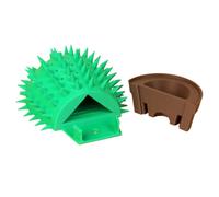 Cat Corner Scratcher, Cactus Scratching Board, 3D Print Cat Scratcher for Scratchings, Lounging, Climbing, Mental Estimulation, Stress Relief, Behavioral Enrichment, 4,13 x 3,54 pulgadas