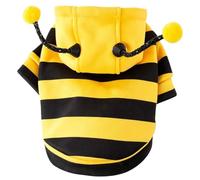 Cat Costume Funny Bee Design Party - Kitten Costume for Small Medium Pet