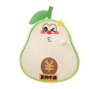 Cat Couch Scratcher Chair Shape - 50 * 64cm DIY Cuttable Climbing Wall Scratch Pad, Self-Adhesive Cat Scratchs Protector For Couch, Avocado Shape Sisal Protector For Indoor Kittens Couches Bedroom