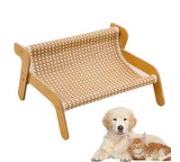 Cat Couch Scratcher, Kitten Grinding Claw Chesterfield, 21.26x17.32x11.02 Inches Cozy Sisal Wooden Scratchers & Multipurpose Furniture Protector, Exercise Tool for Bored Pets