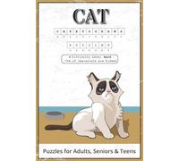 Cat Cryptograms Puzzles: Cryptogram Puzzles with Easy to Read and Print about Cats, Famous Cat Quotes, Cute Cat Sayings and More | 6x9 inches, 200+ ... Fans, Animal Enthusiasts (Nature & the Wild)