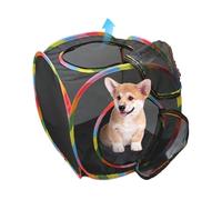 Cat Cube Tent, Enclosure Tent Cube For Tunnel, Ventilated Animal Playpen Playhouse, Pop Open Hide House For Balcony, Patio, and Apartment Indoor Outdoor Use