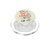 Cat Dad Club Funny Cat Lover Father's Day PopSockets PopGrip para MagSafe