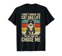 Cat Dad, no elegí la Vida de Cat Dad Camiseta