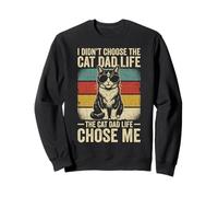 Cat Dad, no elegí la Vida de Cat Dad Sudadera