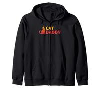 Cat Daddy Retro Shades Cool Pet Padre Kitty Lover Art Look Sudadera con Capucha