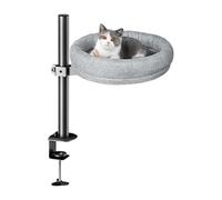 Cat Desk Bed, Desktop Kitten Furniture, Pet Mat for Desk, Tabletop Kitten Bed, Cat Shelf Attachment, Desk Pet Bed, Tabletop Cat Mat, Dorm Room Cat Furniture, Easy Install Cat for Study Room, Dorm