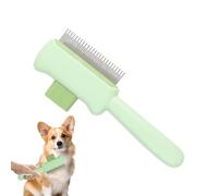 Cat Detangling Combs, Shedding Massage Comb, Puppy Gentle Deshedding, Sturdy Ergonomic Handle, Safe Rounded Teeth, Ideal for Small Medium Large Kitten Bunny Hamster Grooming Care