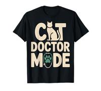 Cat Doctor Mode Vet Tech Amante de los Gatos Camiseta