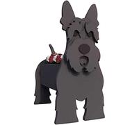 Cat Dog Planter Plant Pots Various Animal Shaped Cartoon Planter, PVC Material Cute Animal Shape Garden Flower Pot, Dog planters for Office Home Decor Gift(Scottish Terrier)
