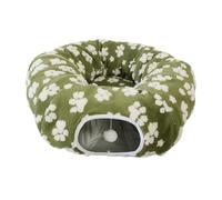 Cat Donut Bed | Soft Large Foldable Warm with Toy Ball Pet Supplies | Donut
