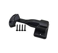 Cat Door Latch, Heavy Duty Rv Drawer Lock, Multipurpose Drawer Catch, Secure Furniture Fastener for Travel, Refrigerator, Cargo, Trailer, Boat, Kitchen Use, Black, White