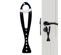 Cat Door Latch - PP 31x8x1cm 27g | Adjustable Pet Gate Holder, Dog Proof Door Strap For Cats | Portable Interior Doors Safety Lock For Living Room Bedroom Balcony Study Apartment Home