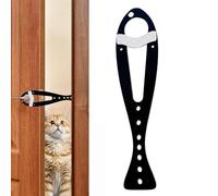 Cat Door Opener, Pet Gate Holder, Stopper with Strong Build, Interior Accessory with Simple Style, Bedroom Passage Tool with Secure Grip, Apartment Entry for Home Balcony 31x8x1cm