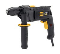 CAT DX16 - Taladro percutor (13 mm, 850 W, 3000 rpm, velocidad de impacto | CAT Taladro percutor de 13 mm, 850 W, 3000 rpm, velocidad de impacto de 48.000 bpm y regulación de velocidad variable