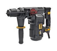 CAT DX27 - Martillo perforador (1500 W, SDS-Plus, 5,0 J, potencia de perforación de 32 mm, 4 funciones, antivibración, engranaje de magnesio (incluye mango adicional y tope de profundidad)