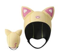 Cat Ear Diving Hood Neoprene 3mm Stretch Wetsuit Cap Adjustable Thermal Fit Sun Protection Swim | Snorkeling Surfing Water Sports Beach Lightweight Unisex Adult Children Headwear