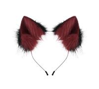 Cat Ears Headband - Plush Cosplay Headband | Soft Fabric With Adjustable Design, Cute Animal Ear Hairband, For Halloween Costume, Cosplay Events, Birthdays, Festivals