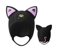 Cat Ears Wetsuit Hat - Wetsuit Hood, Diving Hood Cat Ears 3mm Neoprene Diving Hoods for Women Children, Dive Hat for Snorkeling