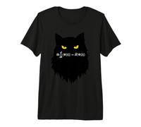 Cat Ecuación de Schrödinger dependiente del Tiempo Camiseta Premium