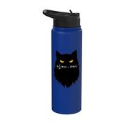 Cat Ecuación de Schrödinger dependiente del tiempo Stainless Steel Insulated Water Bottle
