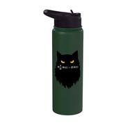 Cat Ecuación de Schrödinger dependiente del tiempo Stainless Steel Insulated Water Bottle