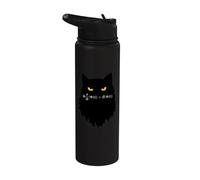 Cat Ecuación de Schrödinger dependiente del tiempo Stainless Steel Insulated Water Bottle